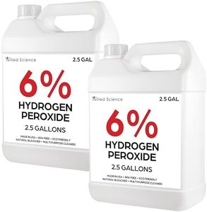 Allied Science 6% Hydrogen Peroxide, Food Grade H202 and Water, 5 Gallons