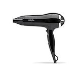 BaByliss Power Smooth 2400W Hair Dryer, Black, Fast, lightweight, ionic dryer