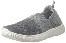 Bata Womens Aster Sneakers, Grey, (5592852), UK 6