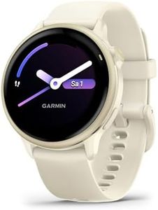 Garmin vívoactive 6 42mm - Fitness-Smartwatch, 1,2" AMOLED-Touchdisplay, bis zu 11 Tage Akkulaufzeit, 80+ Sport-Apps, Trainingsoptionen, Gesundheitsfunktionen, Smart Notifications, GarminPay