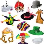 Funny Party Hats 6 Assorted Dress U