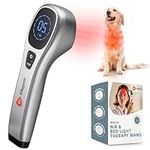 LifePro Red Light Therapy Device - Portable Near Infrared Light Therapy for Body and Dogs, Cats & Pets - Utilizes Triple Led Light 650nm & 670nm Wavelength - Red Light Therapy for Body Muscle & Skin