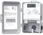 DEWENWILS Pool Pump Timer, Outdoor Digital Timer Box, 3HP 40A 240VAC, 7-Day 12 ON/Off Programmable Timer Switch for Pool Pump, Water Heater, Pool Filter, Landscape Lights, ETL Listed