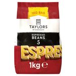 Taylors of Harrogate Espresso Coffee Beans, Roast 5, 1kg (Pack of 1)