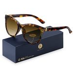 EASY READ Bifocal Reading Sunglasses for Women?Fashion Sun Readers UV400 Protection(Magnification 2.50, Demi)