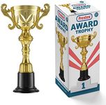 Prextex 10-Inch Gold Cup Award Trophy for Trophy Awards and Party Celebrations, Award Ceremony and Appreciation Gift