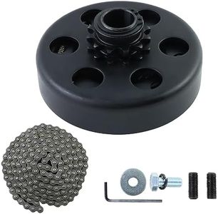 KIKITE Go Kart Clutch 3/4" Bore 12 Tooth,Centrifugal Clutch 12T with #35 Chain for Go Karts Minibike Compatible with Honda Kart Engines，Predator 212 Centrifugal Clutch