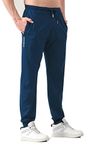 RynoGear Regular Fit Super Stretchable Track Pant for Men, Teal | Rise Style: Mid Rise L