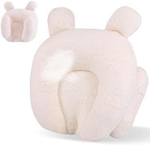 Portable Travel Pillow, Adjustable Cute Cartoon Bear Soft and Cozy Pillow, Ergonomic Design Soft Hypoallergenic Pillows