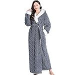 Ladies Dressing Gowns Fluffy,Hooded