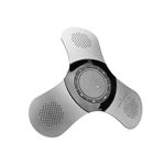 SMILEDRIVE® Portable Bluetooth Mobile Conference Call Speaker with Omnidirectional Mic | Echo & Noise Cancellation | 360° Pickup from Upto 20 ft