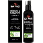 Man Arden Bhringraj & Curry Leaves Hair Oil For Men For Hair Strength with Shikakai Oil, Jojoba Oil, 100 ml