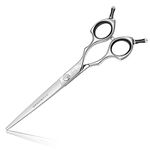 HASHIMOTO Dog Grooming Cutting Scissors, Straight Scissors, 7.0 inch, Light Weight.