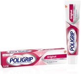 Super Poligrip Original Formula Zinc Free Denture Adhesive Cream, 2.4 ounce