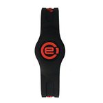 Power Energy Magnetic Therapy Sports Bracelet (Black Red, Medium 19.0cm)
