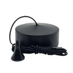 SAMOTECH Essentials 2WAY 6A Bathroom Light Pull Cord Ceiling Switch (Matt Black)