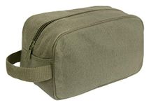 Rothco Canvas Travel Kit, Olive Drab