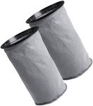 Think Crucial Replacement Reusable Cloth 10QT Vacuum Bag – Compatible with ProTeam Part # 100565 - Fits ProTeam Coachvac, Super CoachVac, MegaVac & Mega Raven 10QT – (2 Pack)