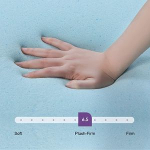 Inofia King Gel Memory Foam Mattress Topper – Cooling Comfort Layer