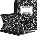 Fintie Protective Case for 13 Inch Microsoft Surface Pro 8 (2021 Release), Hard Shell Slim Portfolio Cover Work with Type Cover Keyboard, Composition Book