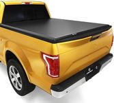 YITAMOTOR Soft Quad Fold Truck Bed Tonneau Cover Compatible with 1999-2016 Ford F-250 F-350 F-450 F250 F350 F450 Super Duty, Styleside 6.75 ft Bed