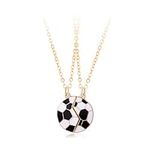 Nododugs BFF Necklace for 2, Soccer