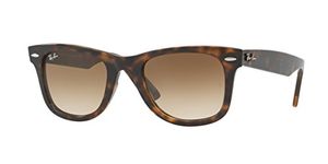 Ray-Ban Unisex Gradient Square Sunglasses, Brown, 50