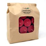 Cinnamon Bear, Scented Soy Tealights (Cinnamon Bear, 50 Pack)