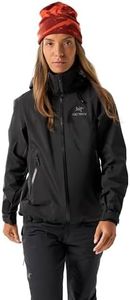 Arc'teryx Beta AR Women’s Jacket | Waterproof, Windproof Gore-Tex Pro Shell Women’s Winter Jacket with Hood, for All Round Use | Black, Small