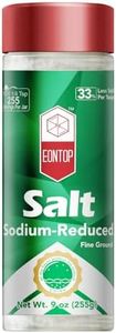 EONTOP Low Sodium Salt, No Iodine, Regular Salt Substitute with Potassium