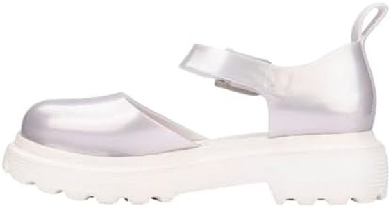 Melissa Ellie Loafers for Women, Pearly White, 6