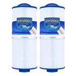 Cryspool MPT-Thread Spa Filter Compatible with 5ch-352, Marquis 35, Marquis Spa 20042, 20092, FC-0196, 35 sq.ft, 2 Pack