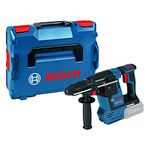 Bosch Professional 18V System GBH 18V-26 Cordless Rotary Hammer (SDS Plus, Impact Energy: 2.6 J, max. Drilling Diameter: Concrete/Steel/Wood 26/13/30 mm, in L-BOXX 136)