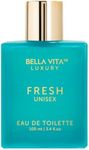 Fresh (3.4 fl. oz.) Eau de Toilette for women with Bergamot, Lavender, Ylang-Ylang | Premium perfume imported from Italy and France | Long-lasting perfume