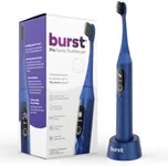 Burst Pro Sonic Toothbrush for Adults - Advanced Electric Toothbrush with Soft Bristles, 33,000 Vibrations, Long-Lasting Battery, and Multiple Brushing Modes - Blue