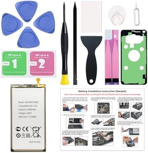 MAXSHARKS New Upgraded Battery for Galaxy S10, EB-BG973ABU Replacement Battery Compatible with Samsung Galaxy S10, with Repair Tools & Instruction