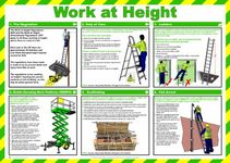 Safety Poster - Work at height