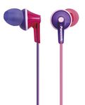 Panasonic stereo headphone pink / violet RP-HJE165-Z (Japan Import)