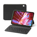 ESSAGER iPad Mini 6th Generation Case with Keyboard (8.3", 2021), Magnetic Keyboard Case, Wireless Keyboard, Floating Cantilever Stand, Thin & Light for iPad Mini 6th Gen 8.3" (2021) (Black)