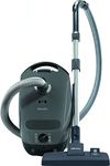 Miele Classic C1 Pure Suction Bagged Canister Vacuum Cleaner with Miele AirClean System and AllTeQ Universal Floorhead, 1200 W, in Graphite Grey - 11181020