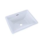 Toto LT533#01 Promenade 20-1/2-Inch by 16-1/2-Inch Undercounter Lavatory Sink, Cotton by Toto