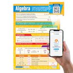 Daydream Education Algebra - Maths Charts - Gloss Paper - 594 mm x 850 mm (A1) - FREE Interactive Quiz - Math Charts for the Classroom - Education Posters