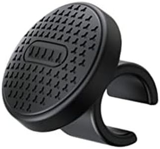 New JD Car Accessories, steering wheel spinner knob No Tool Required Easy Set Up Silicone Steering Wheel Knob Comfortable Medium & Small Size Steering Wheels,Model-OB-SWK1100