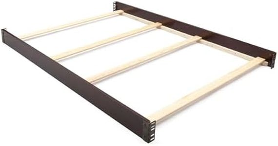 Full Size Conversion Kit Bed Rails for Fancy Crib by Delta Children - #0050 (Dark Chocolate - 207)