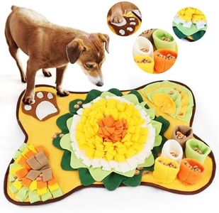 Tapis Snuffle pour Chiens, MXTIMWAN Tapis à Renifler pour Chiens et Chats, Reniflant de Chien Couverture Pliable, Chien Couverture Pliable