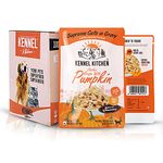 Kennel Kitchen Supreme Cuts in Gravy, Chicken Recipe with Pumpkin, 100g (Pack of 12) | Wet Dog Food Gravy for Adult & Puppy | Limited Ingredient Chunks High in Fibre & Good for Hydration