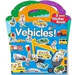 Reusable Sticker Books for Kids, 3 