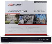 4K 8-Channel PoE Network Video Recorder NVR, Embedded Plug & Play DS-7608NI-I2/8P(2021 New Version)