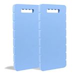 2 Pack Kneeling Pad,Garden Kneeling Pad Kneeler Mat for Gardening, Baby Bath, Yoga, Prayers Exercise,Heavy Duty, Waterproof and Washable,Blue