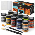 Magicfly 9 Colors Chalk Paint Set, Rustic Colors